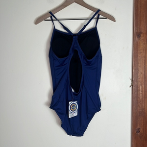 NWT BALEAF Navy‎ Blue One Piece UPF50+ Swimsuit Size 36
